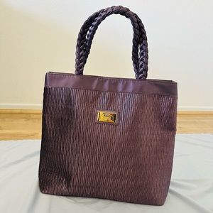 #0048# NaRaYa Handbag Purple New With tag